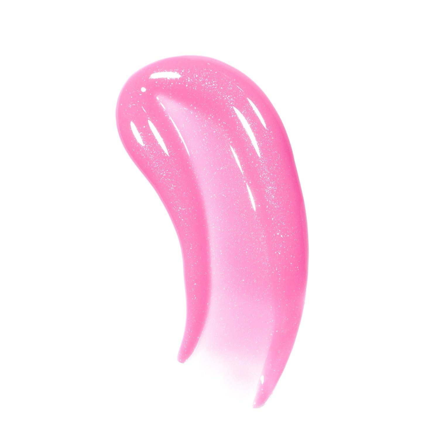 imageMORPHE Dripglass High Shine Lip Gloss SemiSheer or Full Coverage Lip Color with GlassLike Shine and Nonsticky Finish Infused With Squalane amp Vitamin E Polished Peach 013 Fl OzGlint Of Pink