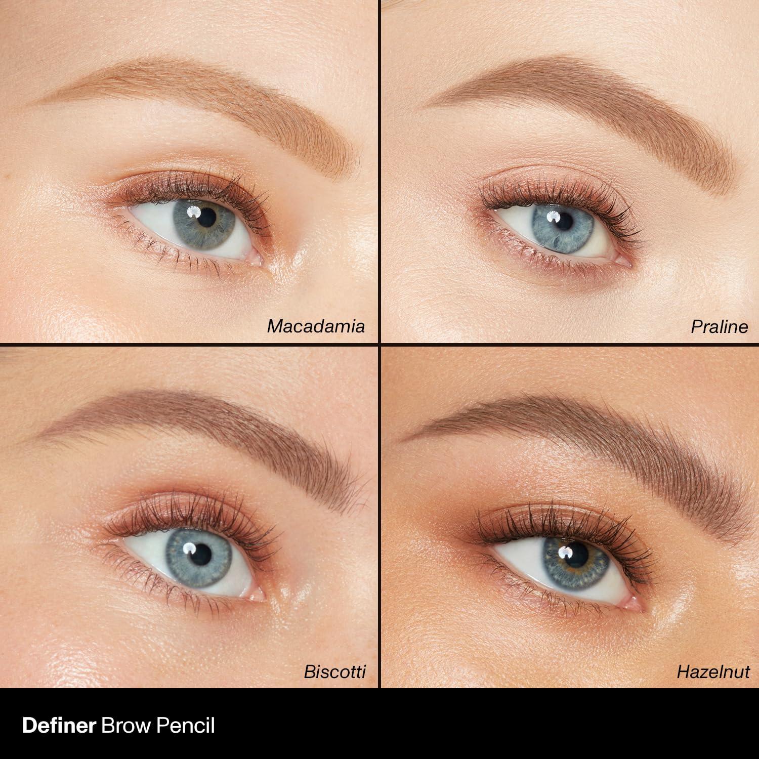 imageMorphe Definer DualEnded Brow Pencil amp Spoolie Eyebrow Pencil with Precision Slanted Tip for Shaping Defining amp Filling Smooth NoTug Formula Latte 0003 ozMacadamia