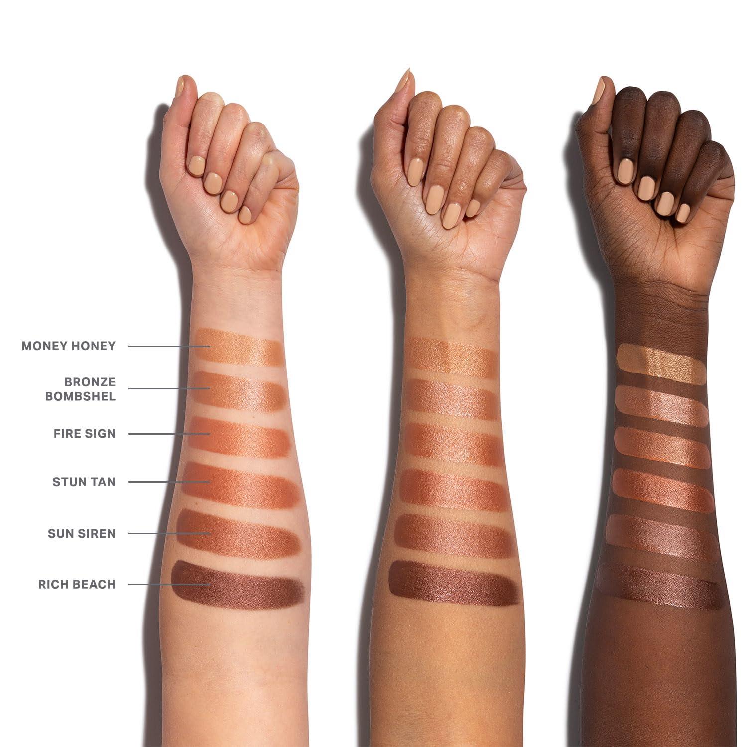 imageMorphe Hot Shot Sun Bronzing Drops Waterweight Liquid Bronzer Drops with Niacinamide for Glowing Skin Hydration amp a Natural Radiant Finish Fire Sign 1 Fl OzBronze Bombshell