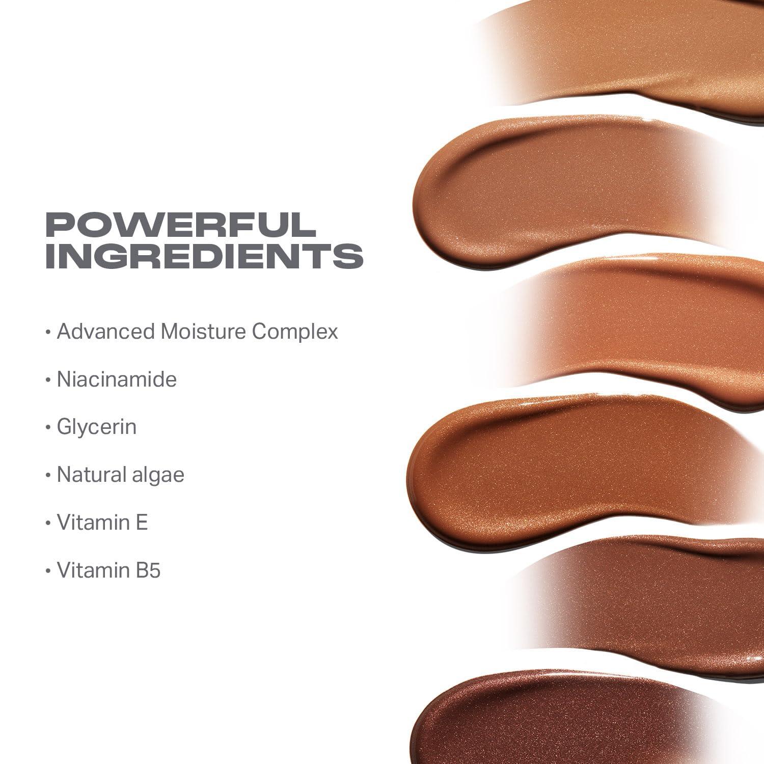 imageMorphe Hot Shot Sun Bronzing Drops Waterweight Liquid Bronzer Drops with Niacinamide for Glowing Skin Hydration amp a Natural Radiant Finish Fire Sign 1 Fl OzBronze Bombshell