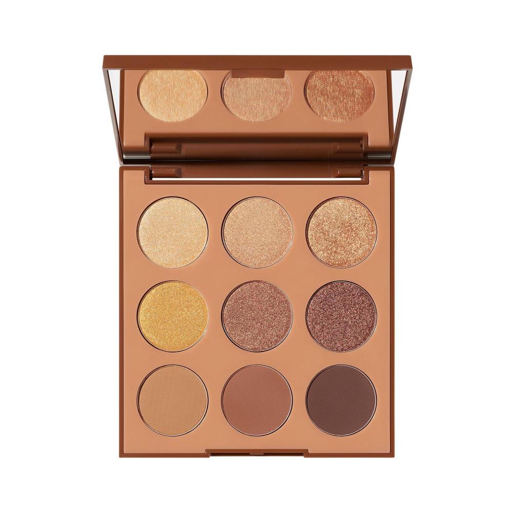 imageMorphe 9B Matte Essentials Artistry Palette Warm Toned Makeup Palette Highly Pigmented Matte Eye Makeup with a Blendable amp Buildable Formula 035 oz9R Bronze Metal