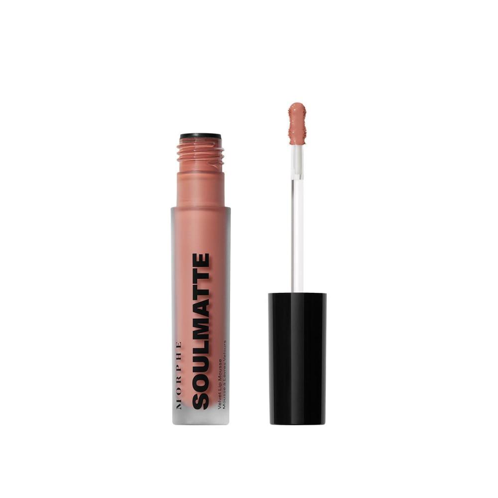 imageMorphe Soulmatte Velvet Lip Mousse  AirWhipped Matte Lipstick for Women with Vitamin E to Hydrate Soften amp Smooth  Provides Long Lasting amp Velvety Formula  Whipped 013 Fl OzWife  Cool Tone Nude