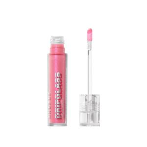 MORPHE Dripglass High Shine Lip Gloss – Semi-Sheer or Full Coverage Lip Color with Glass-Like Shine and Nonsticky Finish – Infused With Squalane & Vitamin E – Polished Peach (0.13 Fl Oz)(Opalescent Orchid)