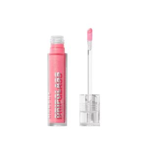 MORPHE Dripglass High Shine Lip Gloss – Semi-Sheer or Full Coverage Lip Color with Glass-Like Shine and Nonsticky Finish – Infused With Squalane & Vitamin E – Polished Peach (0.13 Fl Oz)(Pink Mirror)