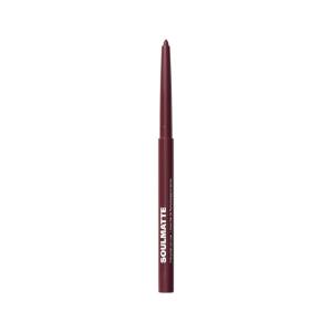 MORPHE Soulmatte Gel Lip Liner – Creamy Lip Pencil with a Matte Formula – Precision Contour Pencil with Sweet Almond & Tea Seed Oil for Long-Lasting Definition – Bella (0.007 oz)(Compatible)