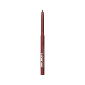 MORPHE Soulmatte Gel Lip Liner – Creamy Lip Pencil with a Matte Formula – Precision Contour Pencil with Sweet Almond & Tea Seed Oil for Long-Lasting Definition – Bella (0.007 oz)(Other Half)