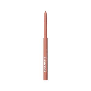 MORPHE Soulmatte Gel Lip Liner – Creamy Lip Pencil with a Matte Formula – Precision Contour Pencil with Sweet Almond & Tea Seed Oil for Long-Lasting Definition – Bella (0.007 oz)(Quick Crush)