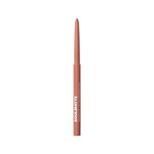 MORPHE Soulmatte Gel Lip Liner – Creamy Lip Pencil with a Matte Formula – Precision Contour Pencil with Sweet Almond & Tea Seed Oil for Long-Lasting Definition – Bella (0.007 oz)(Honey)