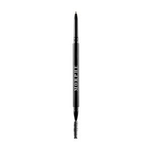 Morphe Micro Dual Eyebrow Pencil – Dual-Ended Brow Pencil Featuring a Retractable, Ultra-Precise, Pointed Tip – Richly Pigmented, Smooth-Gliding, Long-Lasting Wax Formula – Chocolate Mousse (0.003 oz)(Biscotti)