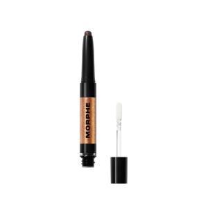 Morphe Mixed Signals Dual-Ended Eyeshadow Stick – Cream Eyeshadow Pigment & Chrome Liquid Flakes for Bold, Layered Eye Makeup Looks – Forever/Fling (0.028 oz)(Self Aware/Dont Care)
