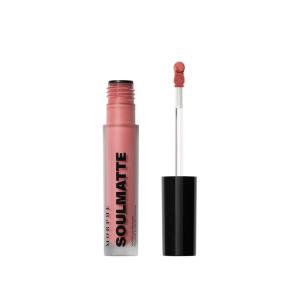 Morphe Soulmatte Velvet Lip Mousse – Air-Whipped Matte Lipstick for Women with Vitamin E to Hydrate, Soften & Smooth – Provides Long Lasting & Velvety Formula – Whipped (0.13 Fl Oz)(Dearest( Pink Nude))