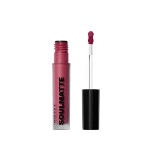 Morphe Soulmatte Velvet Lip Mousse – Air-Whipped Matte Lipstick for Women with Vitamin E to Hydrate, Soften & Smooth – Provides Long Lasting & Velvety Formula – Whipped (0.13 Fl Oz)(Bella( brunt Cranberry)