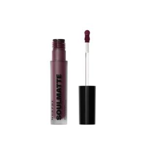 Morphe Soulmatte Velvet Lip Mousse – Air-Whipped Matte Lipstick for Women with Vitamin E to Hydrate, Soften & Smooth – Provides Long Lasting & Velvety Formula – Whipped (0.13 Fl Oz)(Compatiable ( Rich Plum))