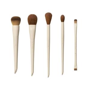 Morphe x Ariel Full Makeup Brush Collection – Includes A24 Foundation, A58 Cream Contour, A19 Dual-Ended Concealer, A14 Precision Setting, and A22 Blush Brushes (5 Piece Set)