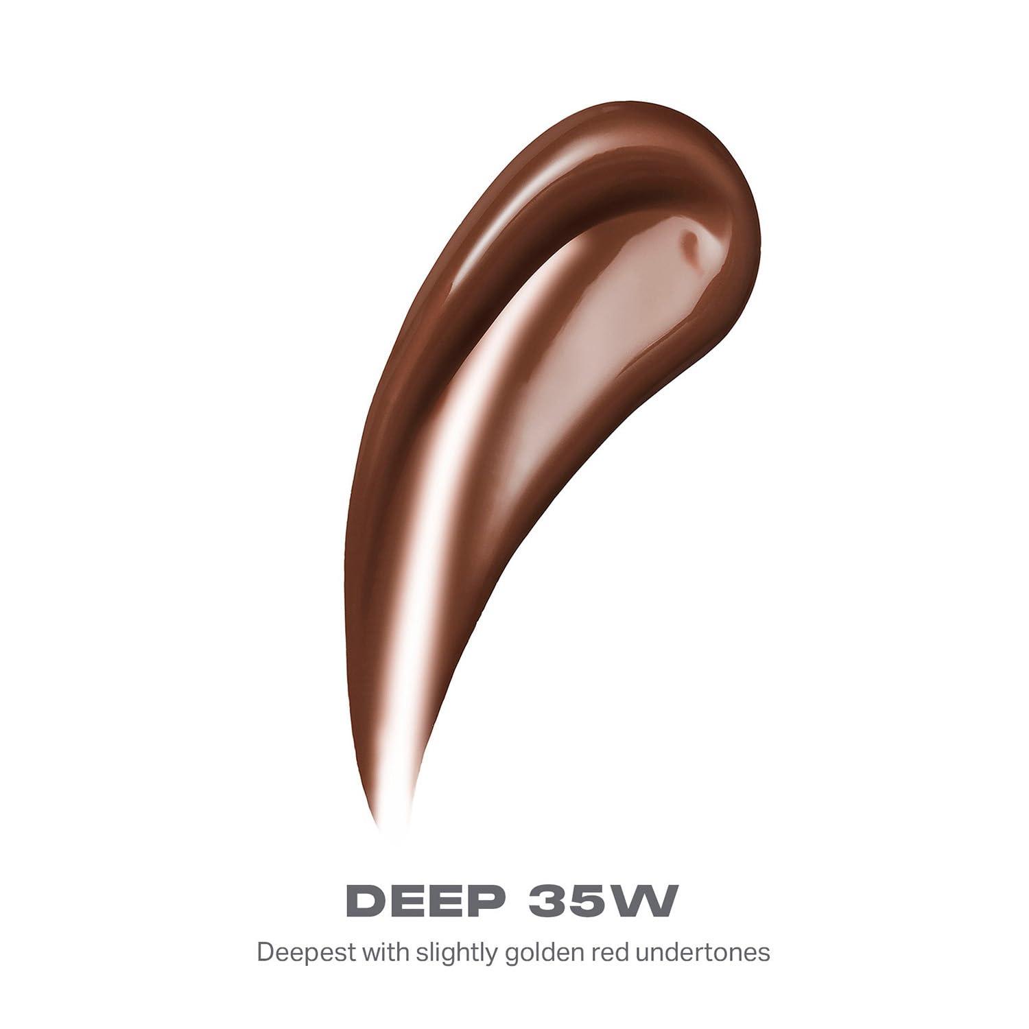 imageMorphe Lightform Dewy Foundation Extended Hydration Foundation Makeup with a Lasting Natural Radiant Finish LongWearing Formula with Buildable Medium Coverage Deep 35W 101 fl ozDeep 35W