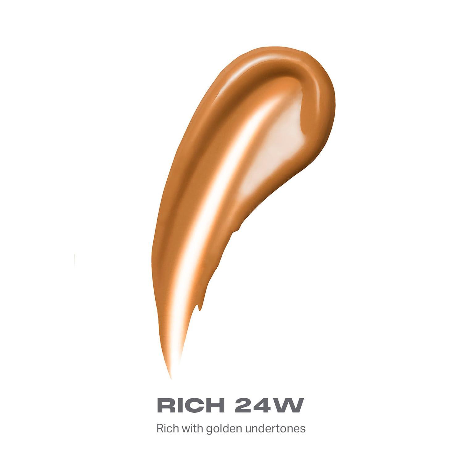 imageMorphe Lightform Dewy Foundation Extended Hydration Foundation Makeup with a Lasting Natural Radiant Finish LongWearing Formula with Buildable Medium Coverage Deep 35W 101 fl ozRich 24W