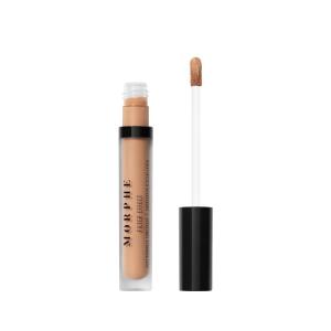 Morphe Filter Effect Soft Radiance Concealer – Buildable Coverage Liquid Concealer Face Makeup with Hyaluronic Acid & Pomegranate Extract & a Natural Radiant Finish – Medium 14 (Warm) (0.12 fl oz)(Rich 30 (Neutral))