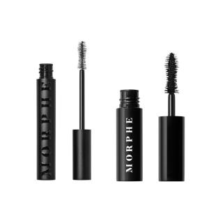 Morphe Full Size & Mini Make It Big Volumizing Mascara for Instant Volume and Lengthening (0.26 Ounce + 0.19 Ounce)
