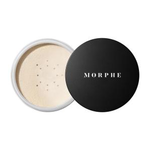 Morphe Jumbo Bake & Set Setting Powder – Lightweight, Talc-Free Finishing Powder for Face Makeup with a Soft, Natural Finish – Minimizes Shine for Up to 24HR – Brightening Pink (0.62 oz)(Translucent)