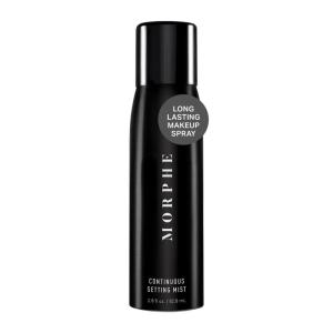 Morphe Mini Continuous Setting Mist – Micro-Fine, Travel Size Makeup Setting Spray with a Natural Radiant Finish – Helps Makeup Resist Caking or Fading & Increases Wear of Foundation (1.3 oz)(2.8 Fl Oz)