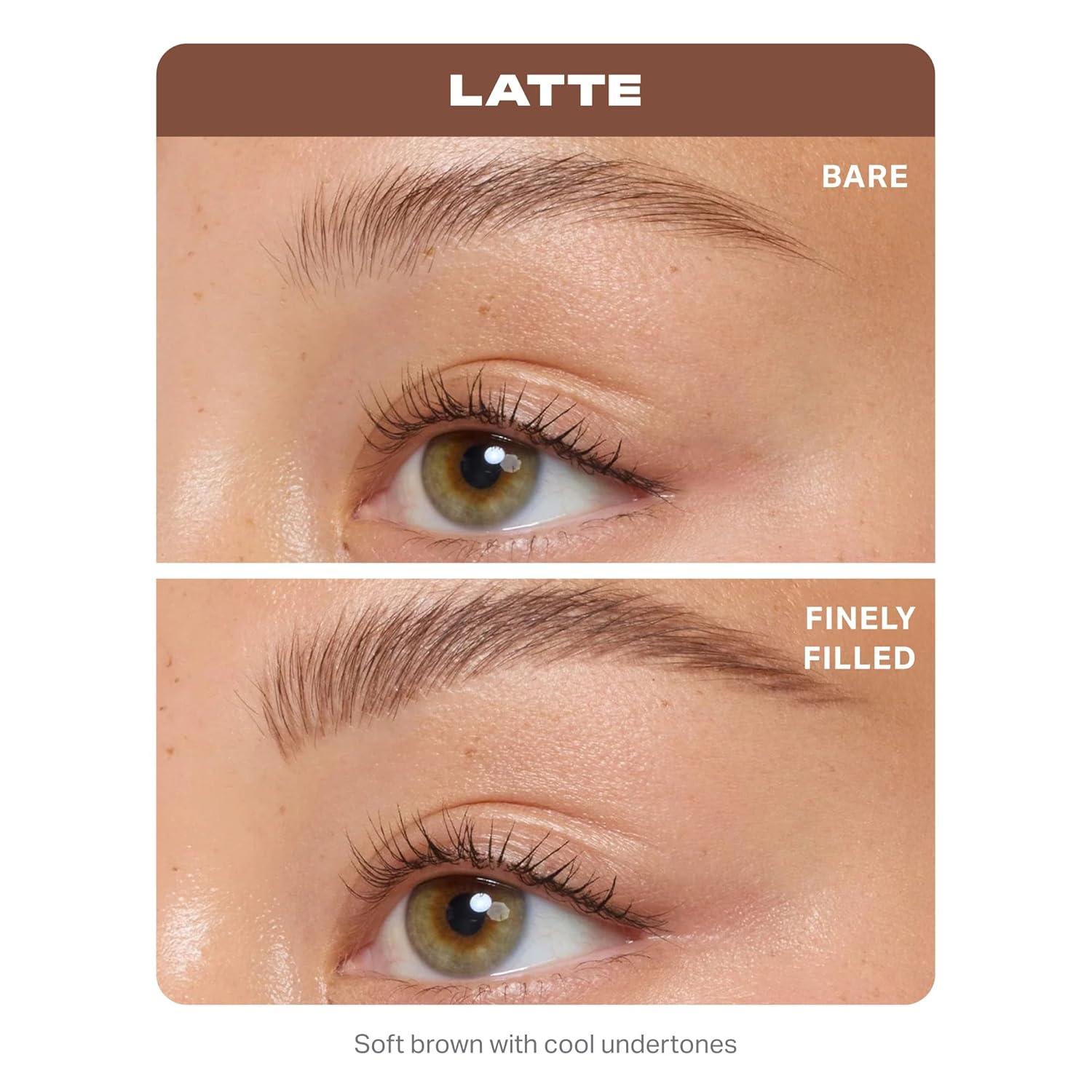imageMorphe Nano Brow Pencil Ultrafine Eyebrow Pencil for Hairlike Strokes Precision Eye Makeup with Spoolie Brush for Natural Definition and LongLasting Wear Biscotti 0001 ozLatte