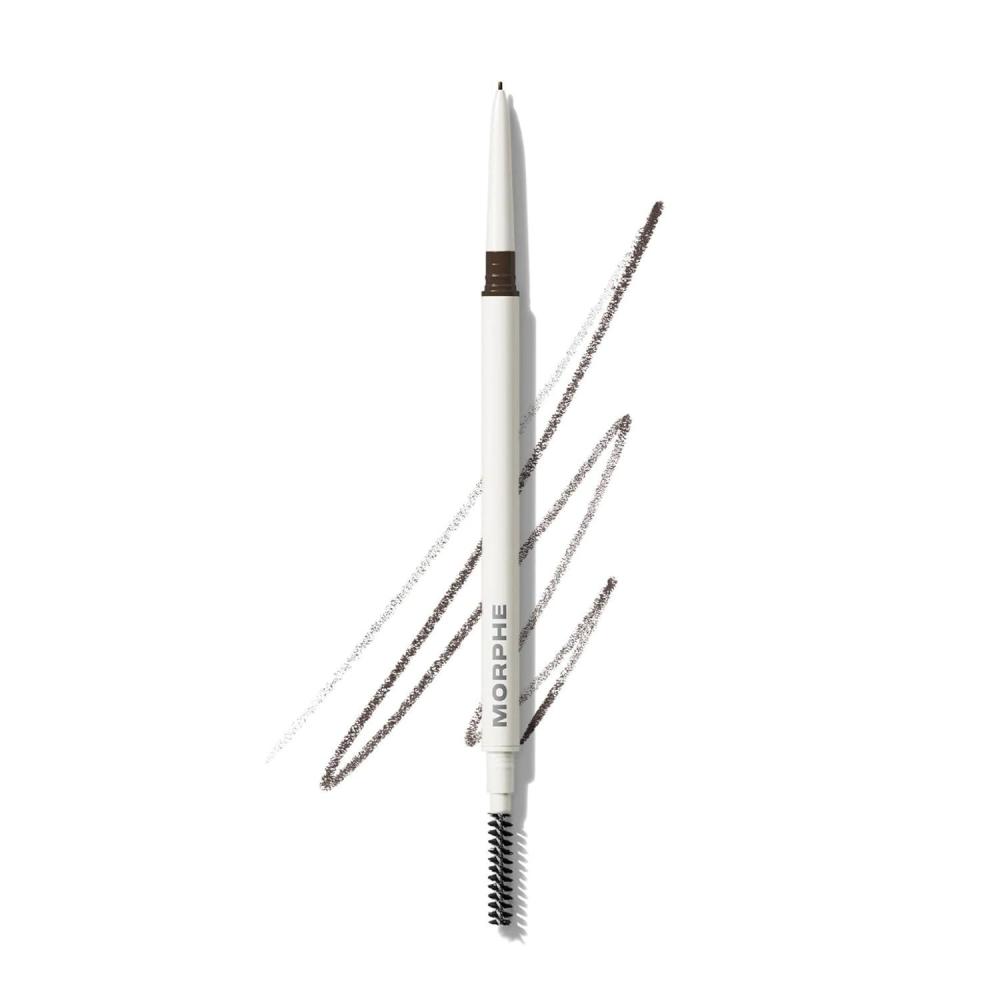 imageMorphe Nano Brow Pencil Ultrafine Eyebrow Pencil for Hairlike Strokes Precision Eye Makeup with Spoolie Brush for Natural Definition and LongLasting Wear Biscotti 0001 ozJava