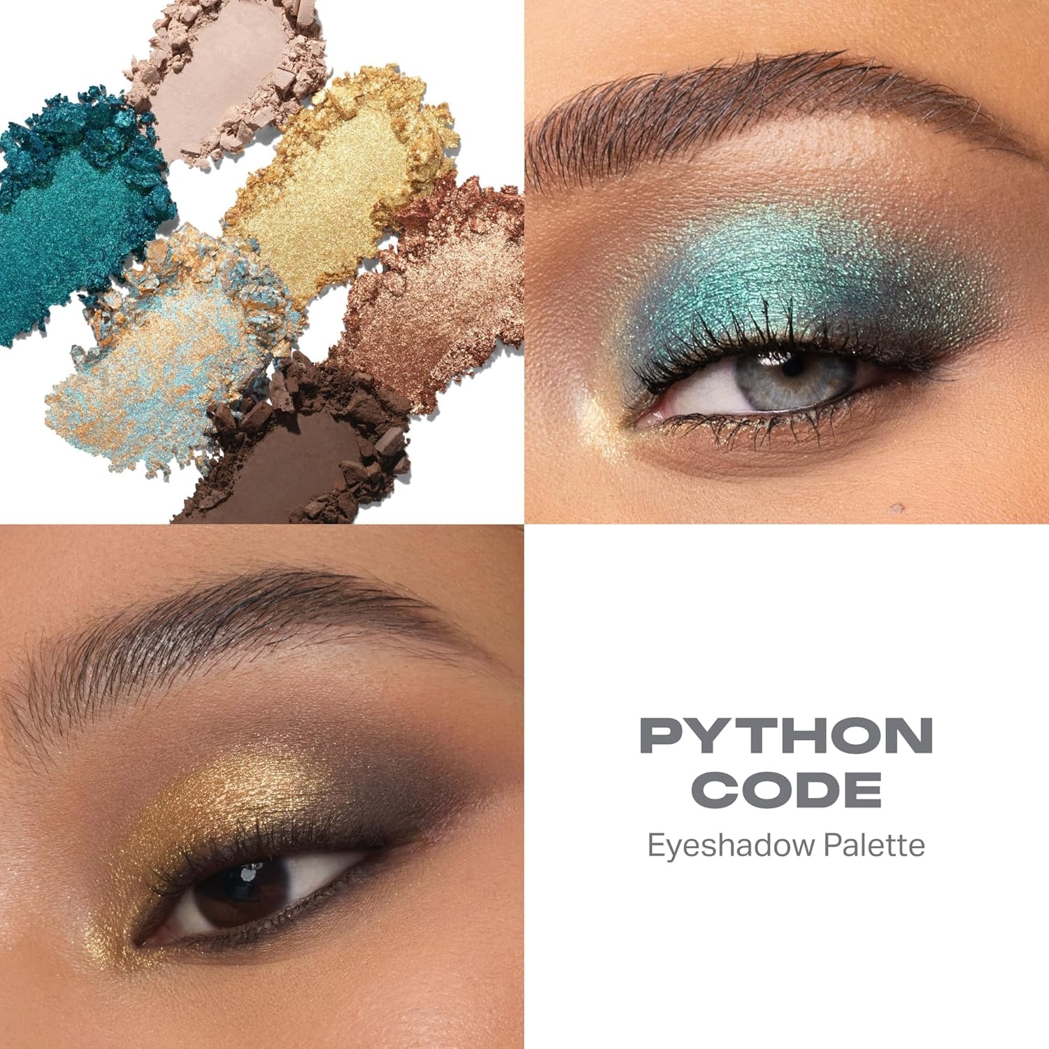 imageMorphe ChromaPlus 6Pan Eyeshadow Palette High Pigment Eye Makeup with Shimmer Matte amp Metallic Eye Shadow Neutral Eyeshadow Makeup Collection for AllDay Wear Python Code 026 oz