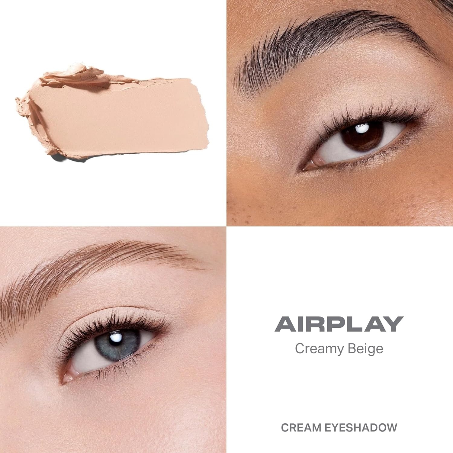 imageMorphe Priming Cream Eye Shadow Cream to Powder Eyeshadow Eye Primer Soft Matte Pigmented Formula with Hydration for All Day Wear Debut 011 ozAirplay