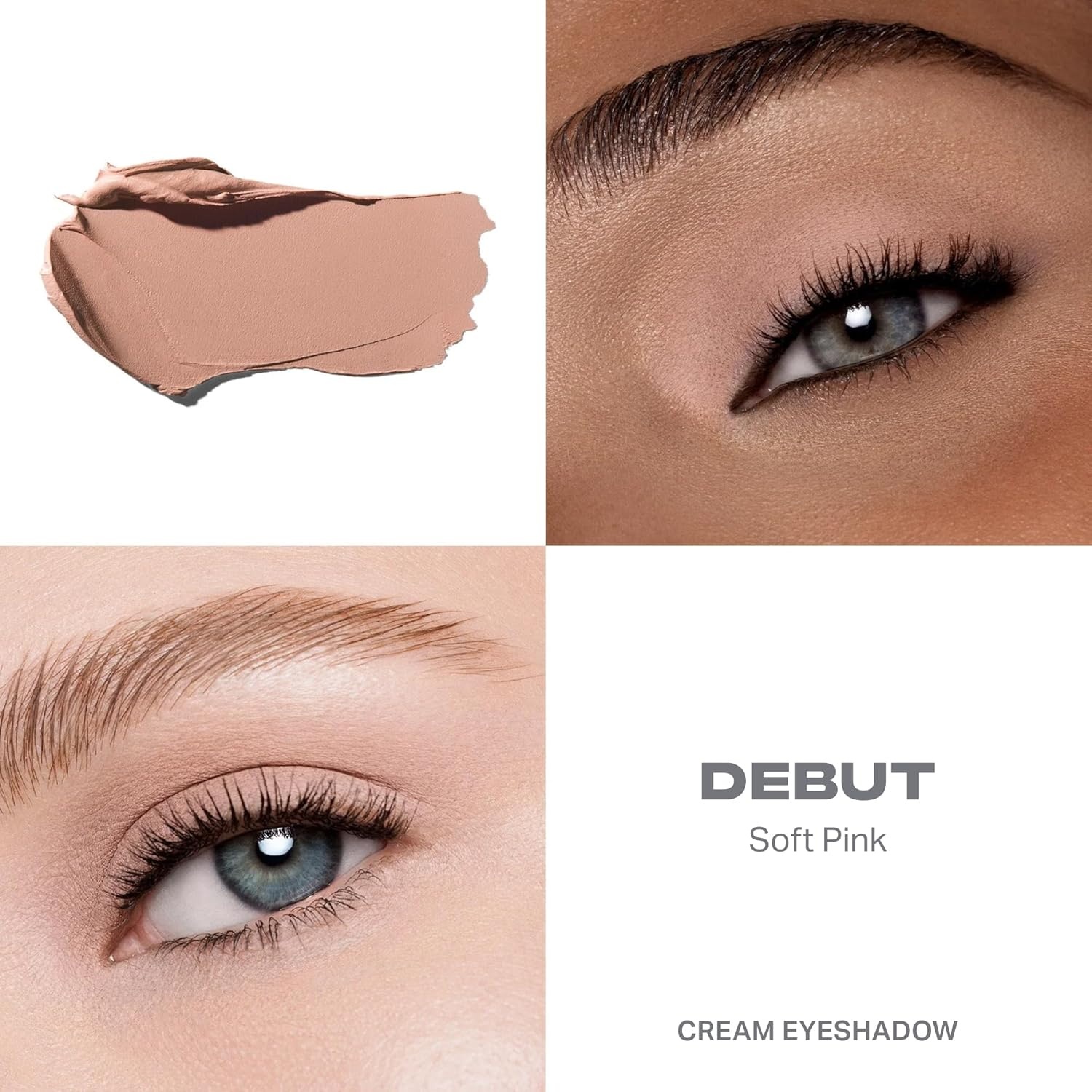 imageMorphe Priming Cream Eye Shadow Cream to Powder Eyeshadow Eye Primer Soft Matte Pigmented Formula with Hydration for All Day Wear Debut 011 ozDebut