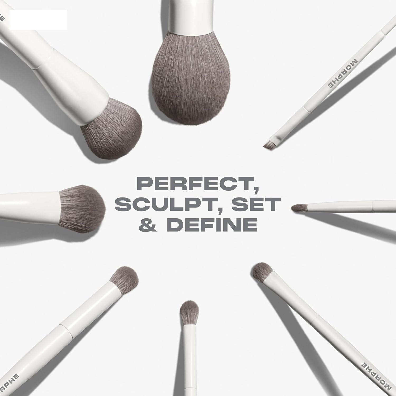 image:imageMorphe Best of Blends 8 Piece Makeup Brush Set Face and Eye Makeup Brushes for Foundation Concealer Powder Blush Eyeshadow amp Brows Professional Brush Kit 8 ct