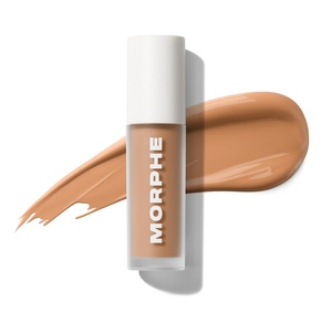 Morphe Wakeup Artist Under Eye Concealer – Lightweight Serum Concealer + Brightening Color Corrector – Hydrating Under Eye Brightener for Dark Circles & Radiant Face Makeup – Beige 6N (0.12 oz)(Sable 9.5N)