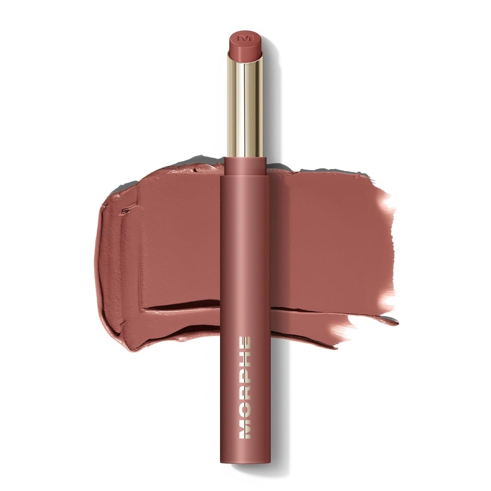 image:imageMorphe Lip Filter Hydroplump Soft Matte Lipstick  Plumping Matte Lip Color with Jojoba Oil and Mango Butter  Long Lasting Moisturizing Lipstick for Women  Teddy 008 ozWhipped