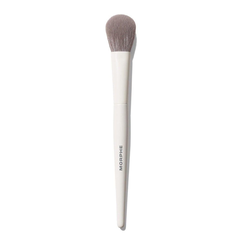 image:imageMorphe M202 Angled Blush Brush  Fluffy Face Makeup Brushes for Sculpted Cheeks  Blending Applicator for Cream Liquid and Powder Formula with Soft Diffused Finish