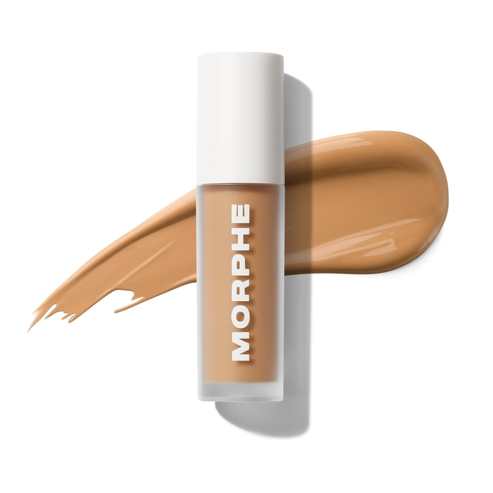 image:imageMorphe Wakeup Artist Under Eye Concealer  Lightweight Serum Concealer  Brightening Color Corrector  Hydrating Under Eye Brightener for Dark Circles amp Radiant Face Makeup  Honey 8W 012 oz
