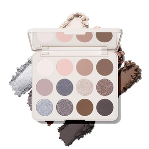 Morphe ChromaPlus 12-Pan Eyeshadow Palette – High Pigment Eye Makeup with Shimmer, Matte & Metallic Eye Shadow – Neutral Eyeshadow Makeup Collection for All-Day Wear – Moon Stone (0.52 oz)(Moon Stone)