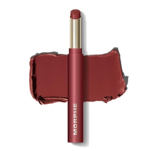 Morphe Lip Filter Hydroplump Soft Matte Lipstick – Plumping Matte Lip Color with Jojoba Oil and Mango Butter – Long Lasting Moisturizing Lipstick for Women – Teddy (0.08 oz)(Beret)