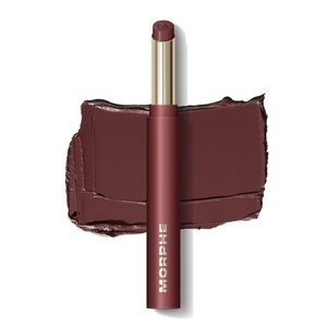 Morphe Lip Filter Hydroplump Soft Matte Lipstick – Plumping Matte Lip Color with Jojoba Oil and Mango Butter – Long Lasting Moisturizing Lipstick for Women – Teddy (0.08 oz)(Velvet)