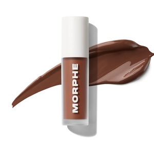 Morphe Wakeup Artist Under Eye Concealer – Lightweight Serum Concealer + Brightening Color Corrector – Hydrating Under Eye Brightener for Dark Circles & Radiant Face Makeup – Espresso 12W (0.12 oz)