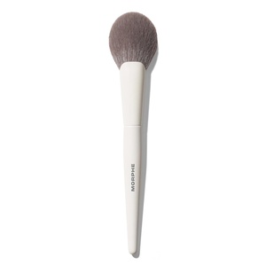 Morphe M163 Paddle Powder Makeup Brush – Large Fluffy Powder Brush for Soft Setting and Finishing – Face Applicator for Smooth Veiled Coverage and Even Distribution