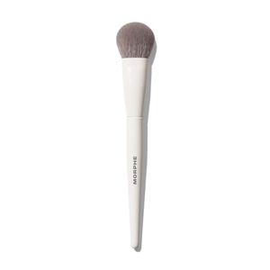 Morphe M204 Rounded Liquid and Cream Blush Brush – Dense Makeup Brush for Precision Sculpting – Liquid & Cream Makeup Brushes for Defined Cheeks and Targeted Color Placement