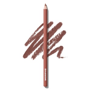 Morphe Signature Lip Liner Pencil – Creamy, Long Lasting Definer for Precise Shaping and Filling – Lip Makeup Essential with Smooth Glide – Professional Lipliner Pencil – Wifey (0.05 oz)(Makeup Talk)